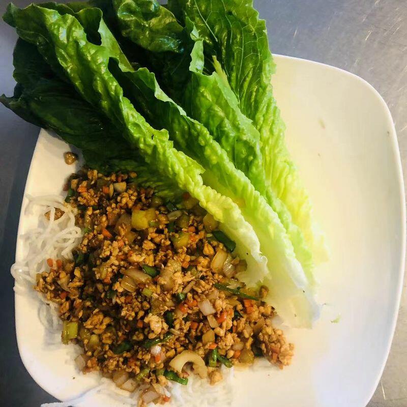 Chicken Lettuce Wrap