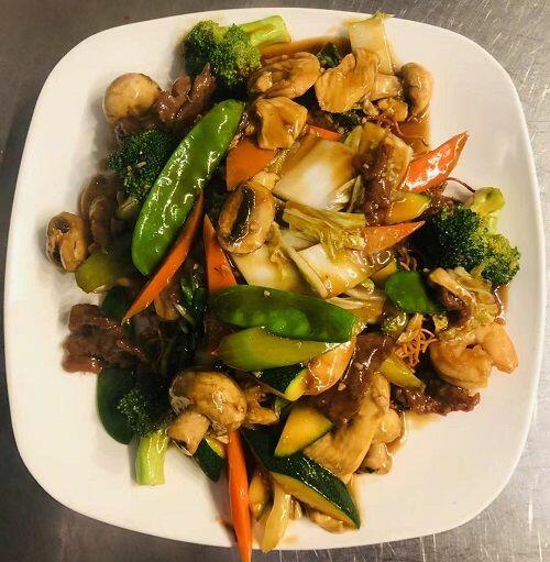 Cantonese Pan Fried Noodles