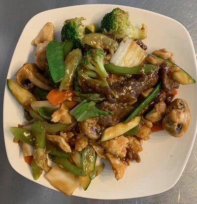 Beef w. vegetable